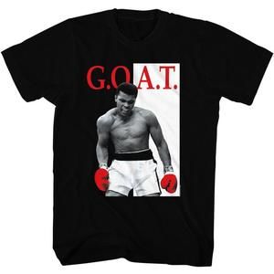 Muhammad Ali Goat Black T-Shirt